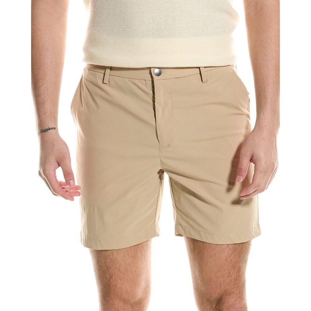 Onia Mens  Hybrid Walk Short, Tan